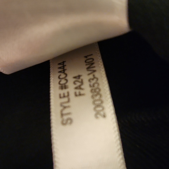 NWOT! J CREW CORDUROY SAILOR HIGH RISE SLIM WIDE LEG PANTS, BLACK, 8 (29) - Picture 9 of 10